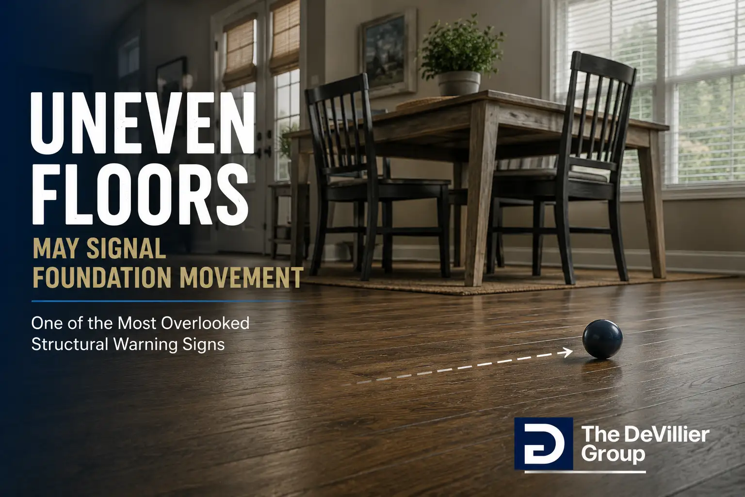 Uneven or Sloping Floors